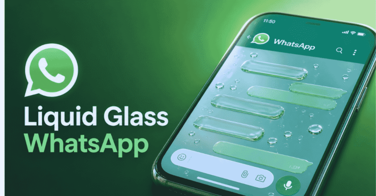WhatsApp Liquid Glass